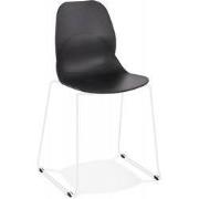 NUMERIK designstoel 54x50x85 cm Zwart