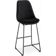 BULLY halfhoge snackkruk 48x55x109 cm Zwart