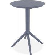 GIMLI 60 DINING ronde klaptafel 60x60x74 cm Grijs