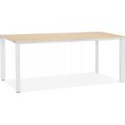 Design directiebureau 'XLINE' 200 in natuurlijke afwerking hout en wit...