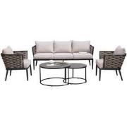 Feel Home - Luxe Brezza Loungeset met Duo Salontafel