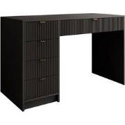 Meubella - Bureau Tavares - Zwart - 120 cm