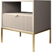 Meubella - Nachtkastje Navil 2 - Beige