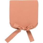 Dutch Decor JAVA - stoelkussen 40x40 cm - 100% katoen - met lint - Mut...