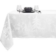 Unique Living - Tafelkleed Rody - 150x300cm - White