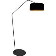Anne Lighting - vloerlamp - ZigZag - zwart - metaal - booglamp - E27 -...