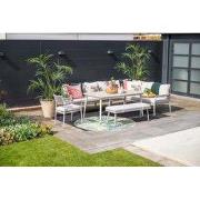 Barcelona sportbank - taupe - valley sand