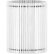 Papieren Gevouwen Lampenkap - Cilindrisch - White - ø20 x 24 cm - E27 ...