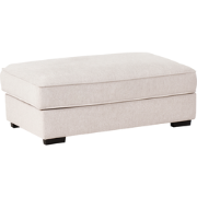 Beliani RENDERS - Ottomaan-Beige-Polyester