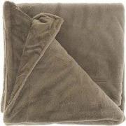 Plaid klaas 200x150 cm taupe