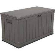Lifetime® Kunststof Kussenbox 440 liter - tuinkist 64x128x67cm - Bruin