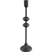 PTMD Ciba Kandelaar - 40 x 21 x 40 cm - Ijzer - Zwart