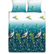 Ten Cate Katoenen Lits-Jumeaux Dekbedovertrek - 240x200/220 - Marit Bl...