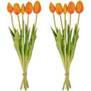 URBANJNGL - Tulpen boeket – 10 stuks – Meerdere kleuren – ‘Real Touch’...