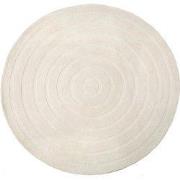 LABEL51 Vloerkleden Agra - Ivory - Synthetisch - 150 cm - Romd