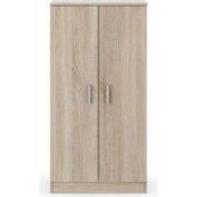 2-deurs schoenenkast met 3 legplanken - H108 cm