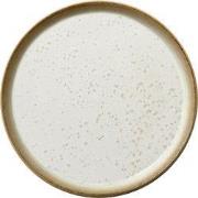 Bitz® Gastro - 6 stuks Aardewerk Ontbijtborden 21 cm Crème/Crème 11280