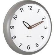 Karlsson - Wandklok Bella - Donkergrijs