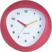 Karlsson - Wandklok Funky Vibes - Scarlet red- Ø25,5cm