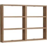 Wandplank met 6 legplanken H60 cm - JOY