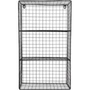 Wandrek Reja - Zwart - 18x60x35cm