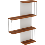 Wandplank met 4 legplanken H96 cm  CAMBEL