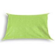 hanSe® Schaduwdoek Rechthoek Waterdoorlatend 3x4 m Zonnedoek Lime