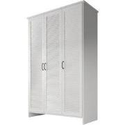 Meubella - Kledingkast Oase - Wit - 128 cm