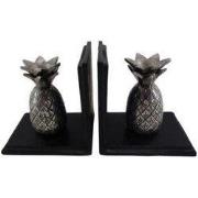 Boekensteun - Ananas- Old Metal