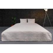 Zydante Home® Bedsprei Incl. 2 Hoezen -Beige Layers - 220x240 cm + 2 *...