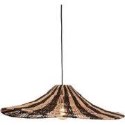 Hanglamp Cuzco - Zwart/Naturel - 65x65x20cm