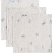 Baby's Only Monddoekje Tender - 3-pack - Linen/Clover - 30x30 cm