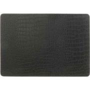 Unique Living | Placemat Bodil | Rechthoekig | Polyester | Zwart | 30x...
