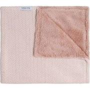 Baby's Only Ledikantdeken teddy Dawn - Blush/Ecru - 100x135 cm