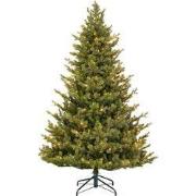 Black Box Kunstkerstboom Clive - 142x142x215 cm - PVC/Polyethyleen - G...