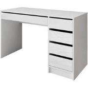 Meubella - Kaptafel Arco - Wit hoogglans - 120 cm