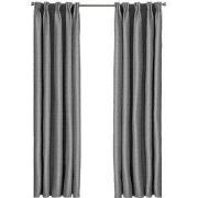 Larson - Luxe geweven blackout gordijn - met haken - 1.5m x 2.5m - Don...