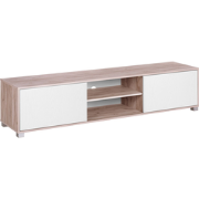 LINCOLN  - TV-meubel - Lichte houtkleur - Vezelplaat