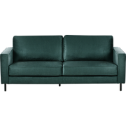 SAVALEN - Driezitsbank - Donkergroen - Fluweel