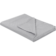 ALAMUT - Plaid - Grijs - 200 x 220 cm - Polyester
