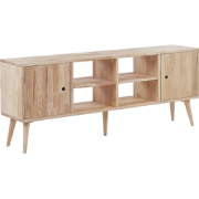 CHANDLER  - TV-meubel - Lichte houtkleur - Rubberhout