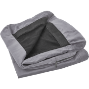 BERNES  - Hoes voor bank - Grijs - 80 cm - Fluweel