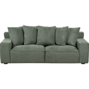 VISKAN - Driezitsbank - Donkergroen - Chenille