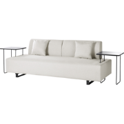 SOKNA - Driezitsbank - Lichtbeige - Polyester