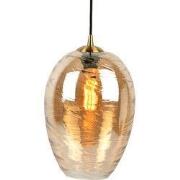 Leitmotiv - Hanglamp Glamour Cone - Amberbruin