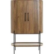 Light & Living - Kast DUMOSI - 100x40x165cm - Bruin