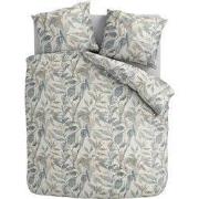 Microvezel Dekbedovertrekset Muted Vines - Groen - 135x200 + 1*80x80 c...