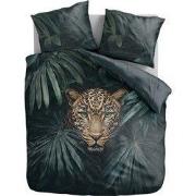 100% Microvezel dekbedovertrekset Jungle Majesty Leopard - 140x200/220...