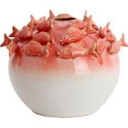 Light & Living - Vaas FISH - Ø41.5x32cm - Rood
