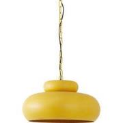 Light & Living - Hanglamp NEIVA - Ø46x30cm - Geel